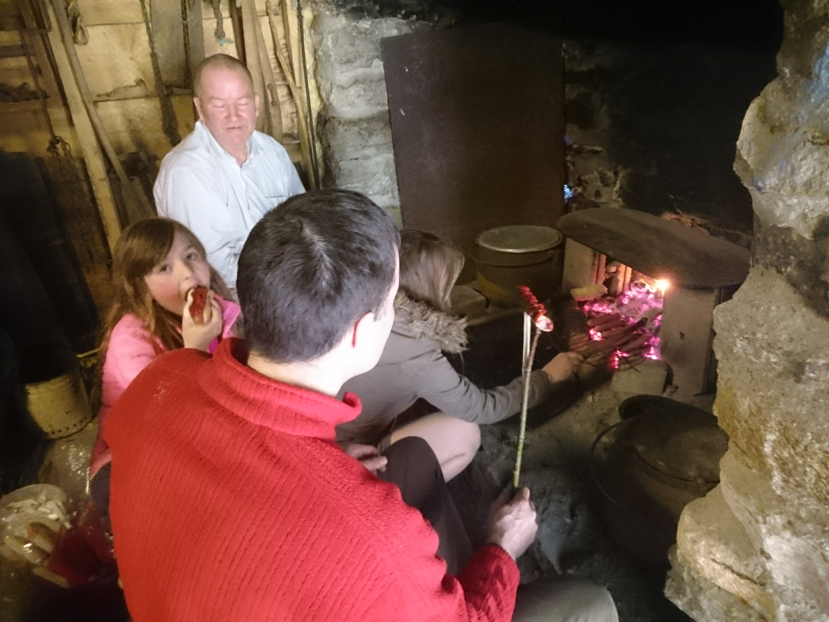 grilling i eldhus